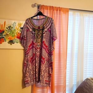 A one size fits all beautiful brightly colored lounger by EY SIGNATURE for $19.